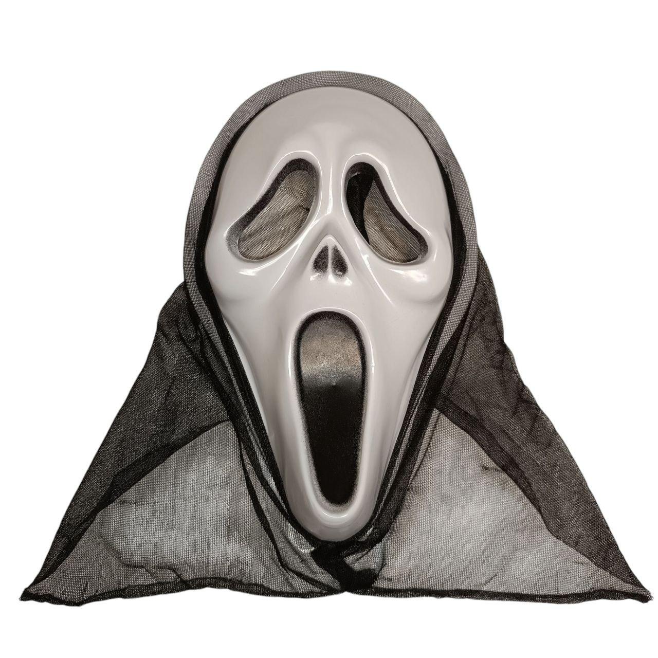 Карнавальна маска Крик з капюшоном для Хелловіну та вечірок (2562044148)