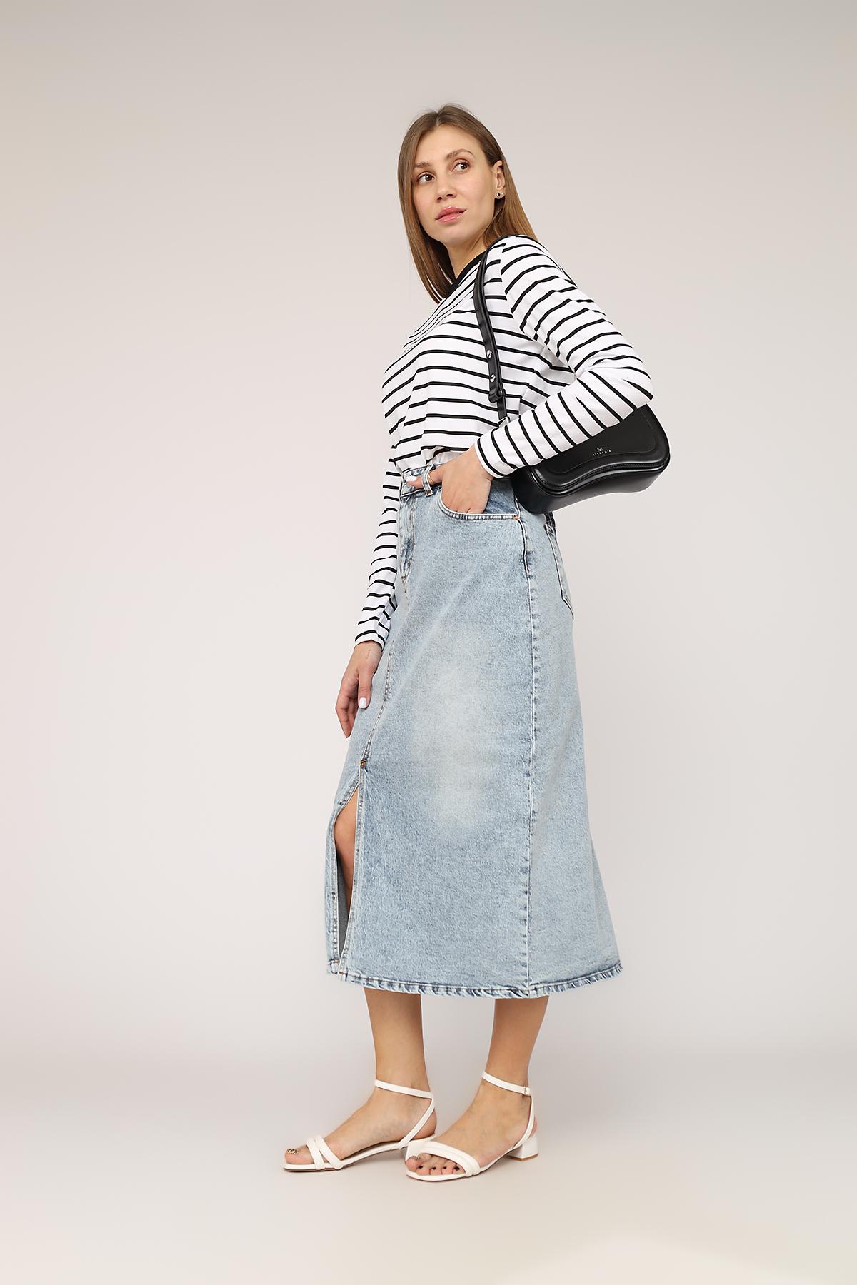 Футболка з довгим рукавом жіноча ЦБ-00270232 р. 46 Білий (SKT001045817) - фото 2 Футболка з довгим рукавом жіноча ЦБ-00270232 р. 46 Білий (SKT001045817) - фото 2