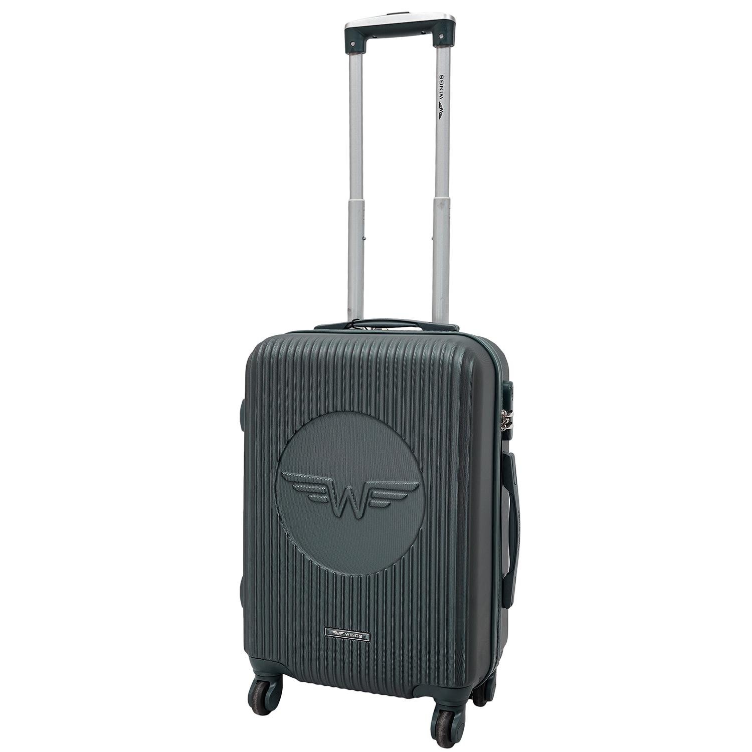 Валіза пластикова Wings SWL01 S+ Темно-зелений Валіза пластикова Wings SWL01 S+ Темно-зелений