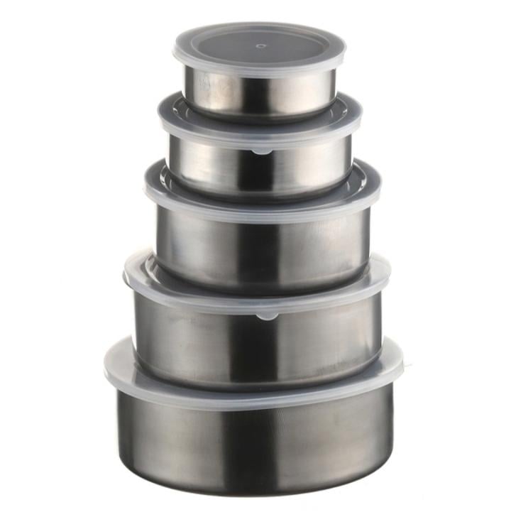 Набор контейнеров Protect Fresh Box с крышкой нержавеющая сталь 5 шт.