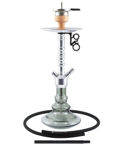 Кальян AMY DELUXE 070.02 Alu Zulu S 60 см Black-alu