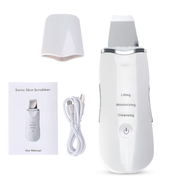 Скраббер для чистки лица ультразвуковой портативный (29822808) - фото 5 Скраббер для чистки лица ультразвуковой портативный (29822808) - фото 5