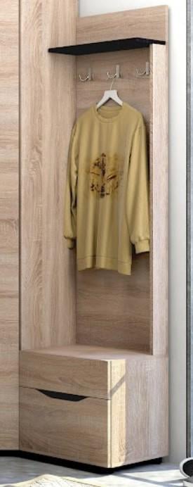 Прихожая Мастер Форм Аякс 500х376х1880 мм Дуб сонома/Венге магия