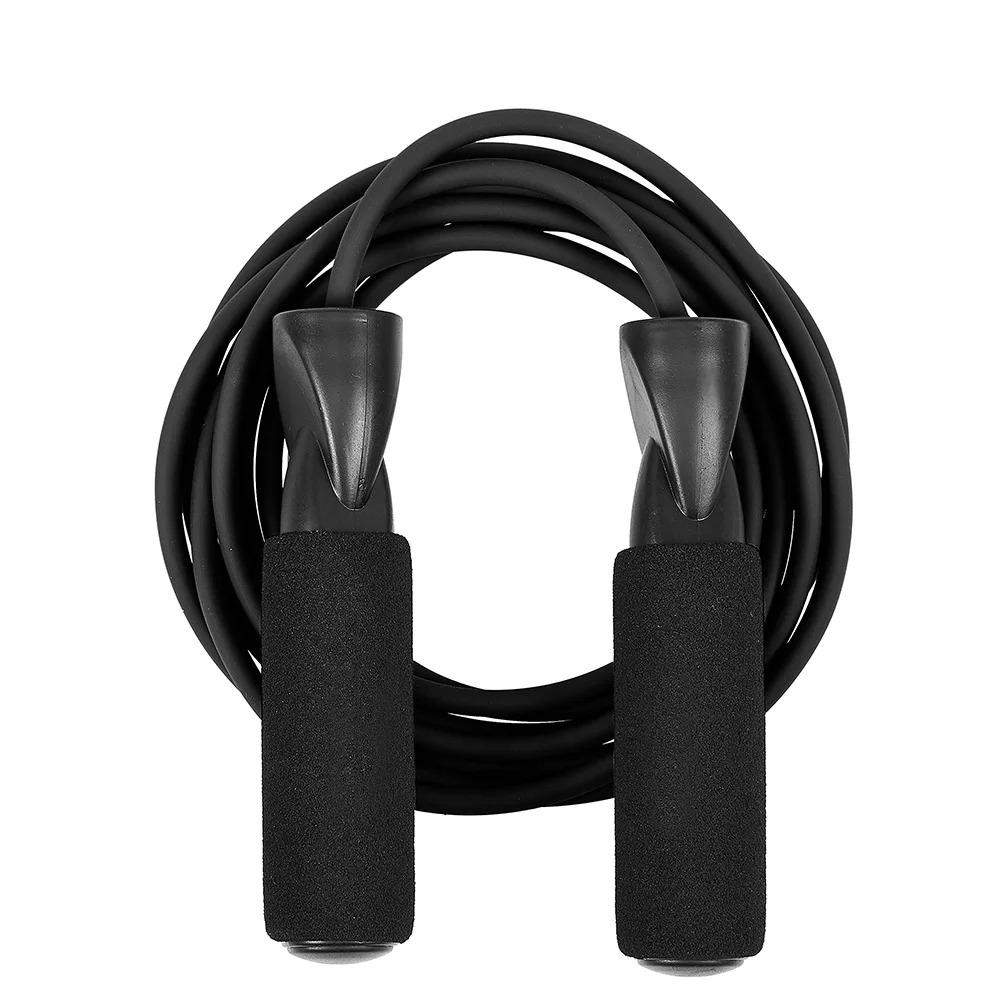 Скакалка скоростная гимнастическая для кроссфита с подшибниками 2,8 м Черный - фото 8 Скакалка скоростная гимнастическая для кроссфита с подшибниками 2,8 м Черный - фото 8