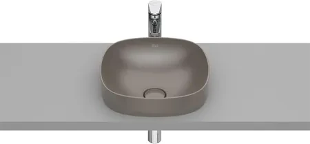 Умивальник ROCA Inspira Soft Fineceramic Cafe 37х37 см Beige (A32750R660)