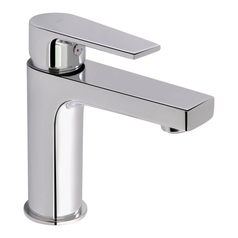 Змішувач для раковини низький Qtap Stenava 10M4310102 Chrome (k35)