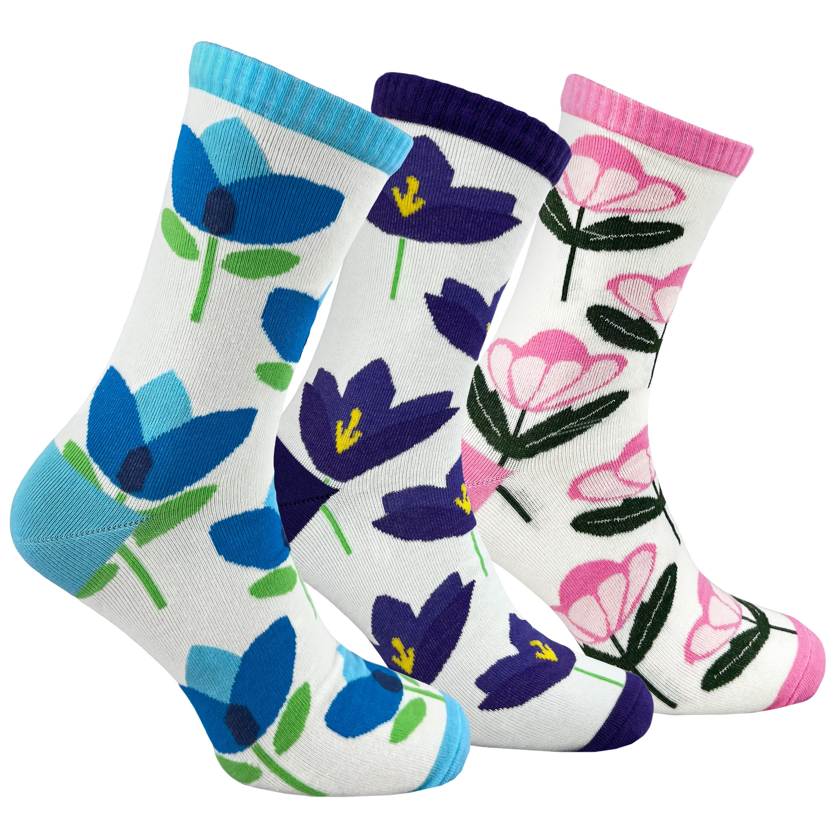 Набор носков Premier Socks Цветочное трио р. 36-39