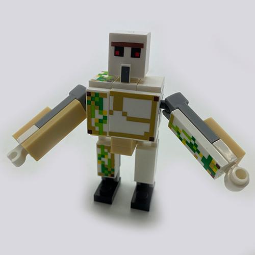Конструктор фігурка iBlock Iron Golem Minecraft 8 см Конструктор фігурка iBlock Iron Golem Minecraft 8 см