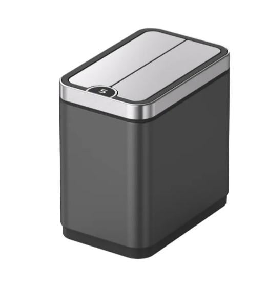 Відро для сміття KOER TC-020112-07 сенсорне прямокутне 12 л Графіт (KR5583)