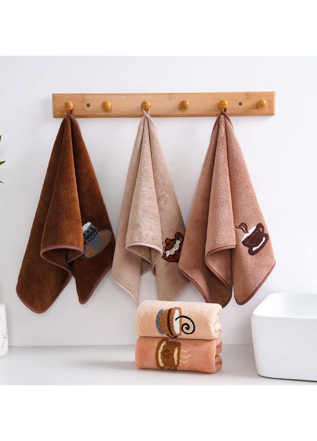 Набір кухонних рушників мікрофібра 5 шт. 75х35 см - фото 2