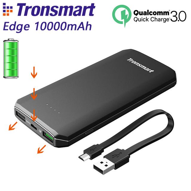 Внешний аккумулятор Tronsmart EDGE 10000 Quick Charge 3.0 - фото 5