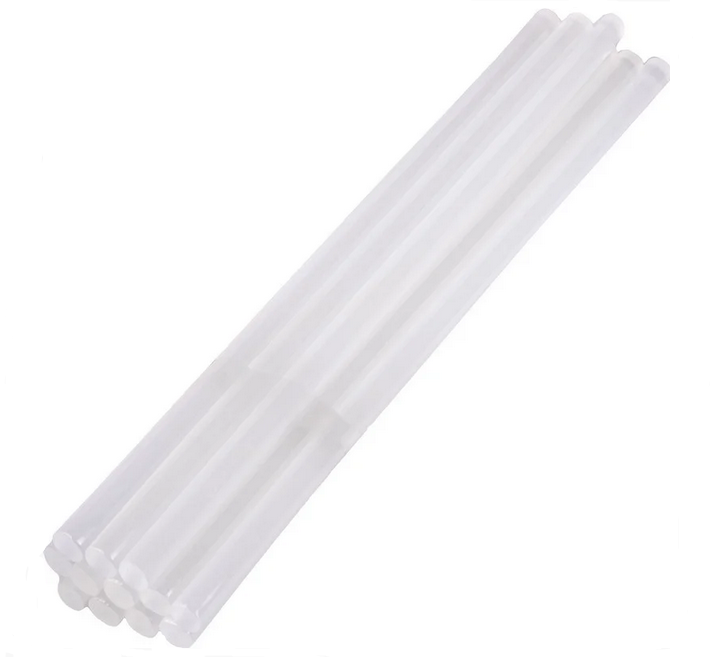 Стрижні клейові Mastertool CRYSTAL 7,2 х200 мм 12 шт. Прозорий (42-0164)