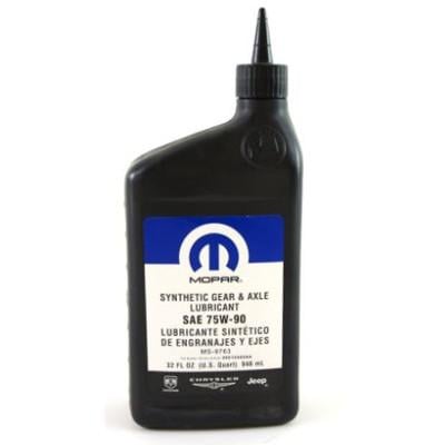 Трансмісійна олива Mopar Synthetic Gear 75W-90 GL-5 1 л (68218654AB)