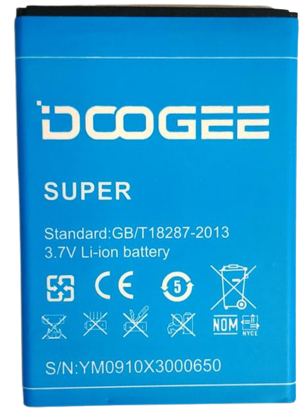 Акумуляторна батарея для Doogee X3 2000 mAh (000021391)