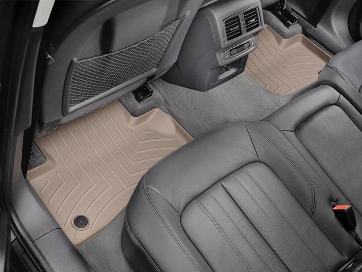 Коврики автомобильные задние лайнеры WeatherTech 4511462 Audi Q5/SQ5 2018 Бежевый (1185135561)