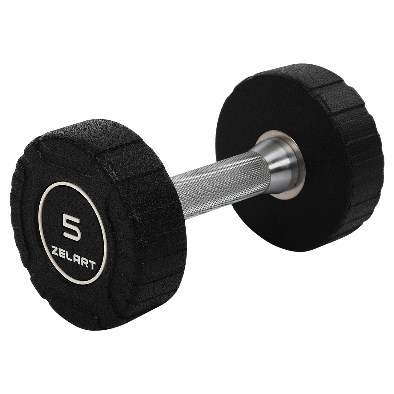 Гантель цельная Zelart TA-3111-5 CPU покрытие 5 кг (2532856825) - фото 1 Гантель цельная Zelart TA-3111-5 CPU покрытие 5 кг (2532856825) - фото 1