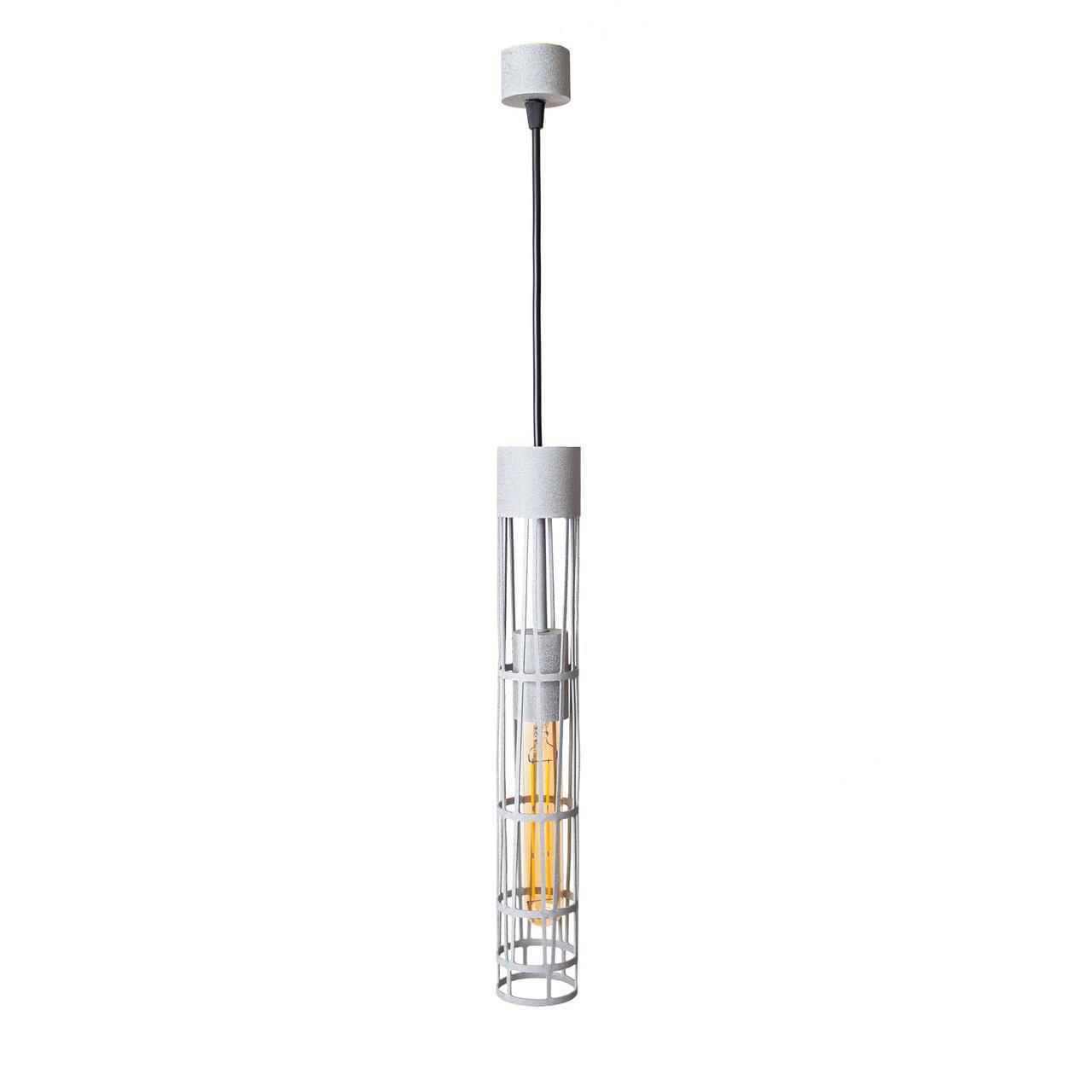 Подвесной светильник MSK Electric Flow в стиле лофт под лампу Е27 Серый (MR 6040 GR)