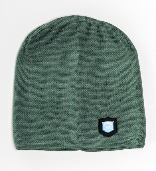 Шапка детская для мальчиков Минимал D792 без подкладки 48-52 см Зеленый