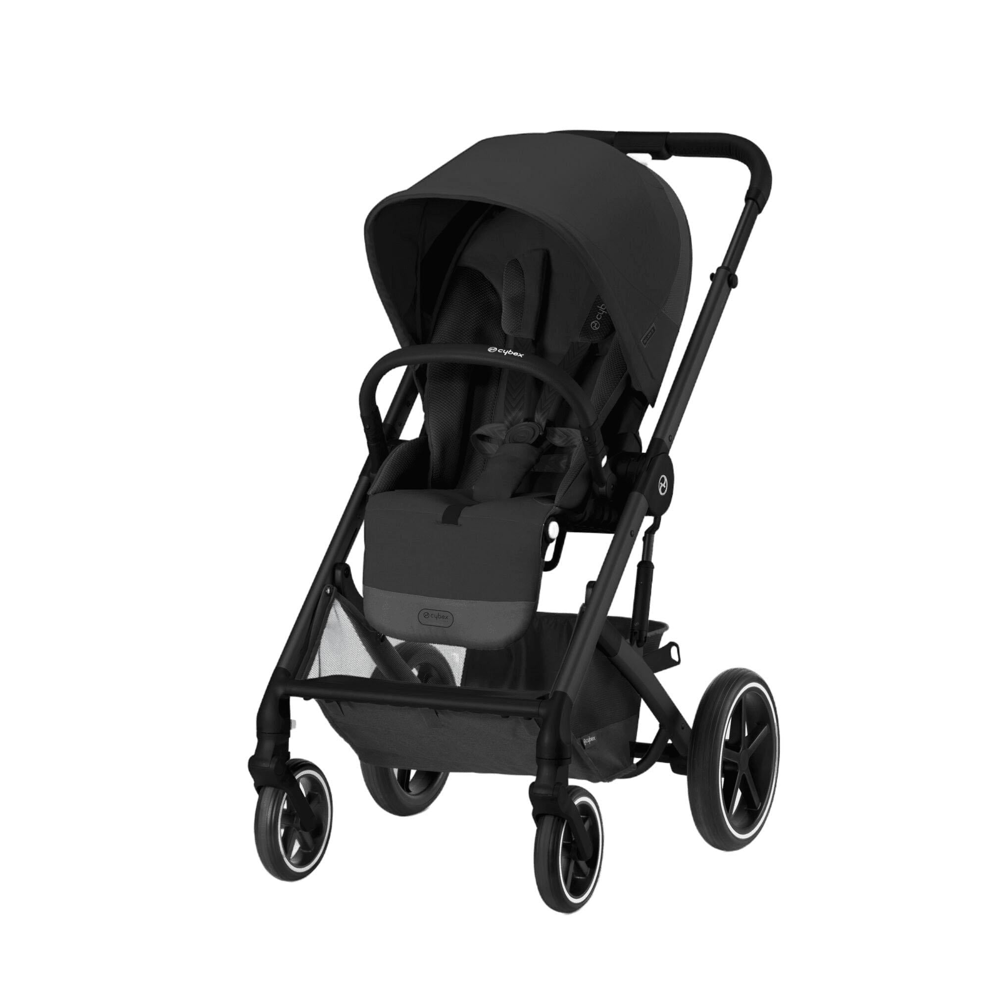 Коляска Cybex Balios S Lux BLK с бампером Moon Black (522002533) Коляска Cybex Balios S Lux BLK с бампером Moon Black (522002533)