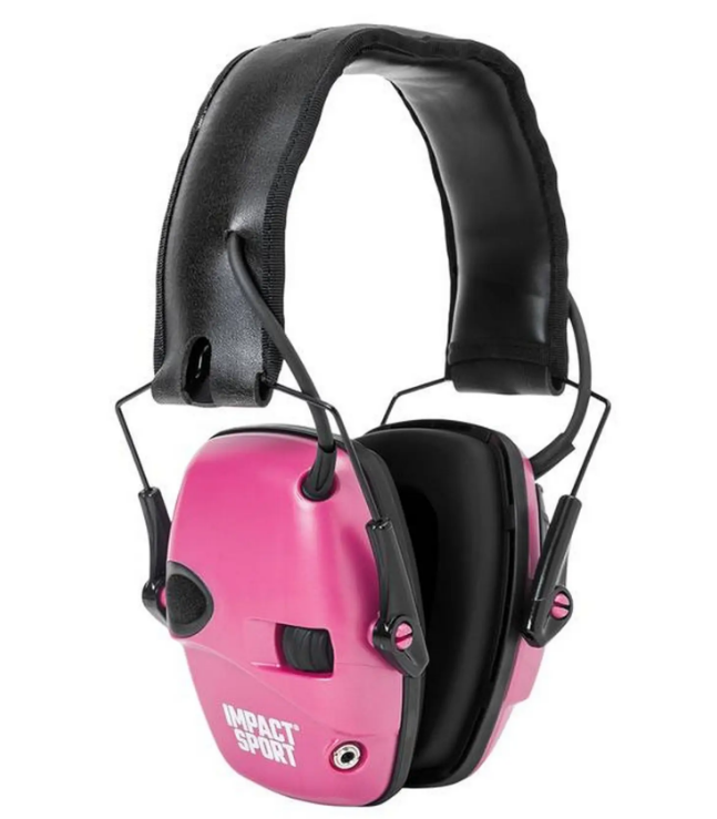 Навушники активні шумоподавлюючі Impact Sport R-02523 NRR 22дБ Pink (551877)