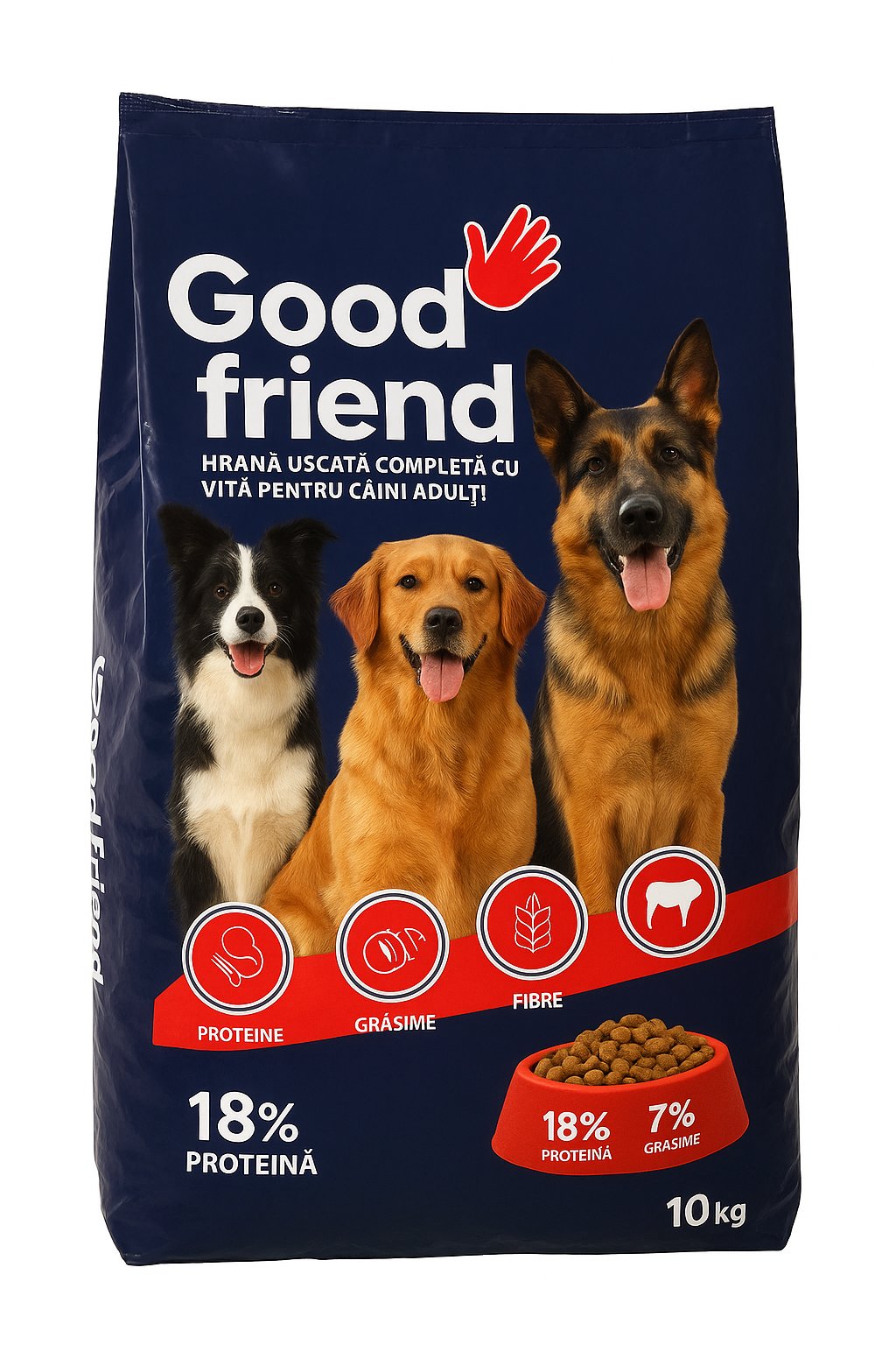 Корм для собак cухий Good Friend з яловичиною 10 кг (29245578)