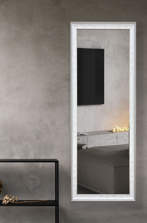 Дзеркало настінне CRYSTAL GLASS в багетній пластиковій рамі 5835-284 К 1700х600 мм (С4714)