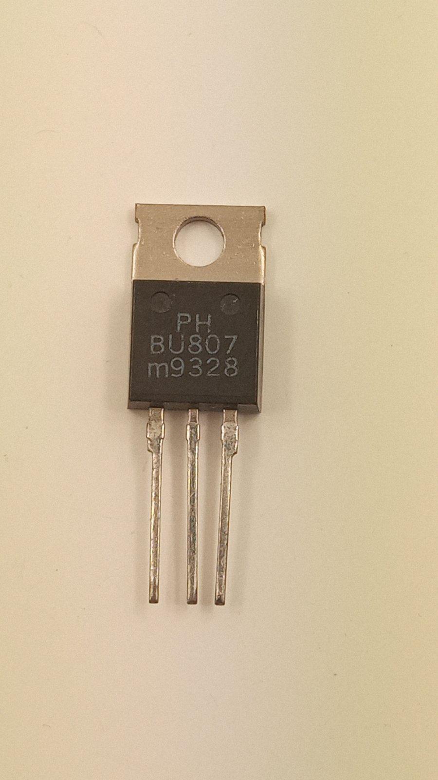 Транзистор Darligton BU807 NPN 8,0A 150V (02697)