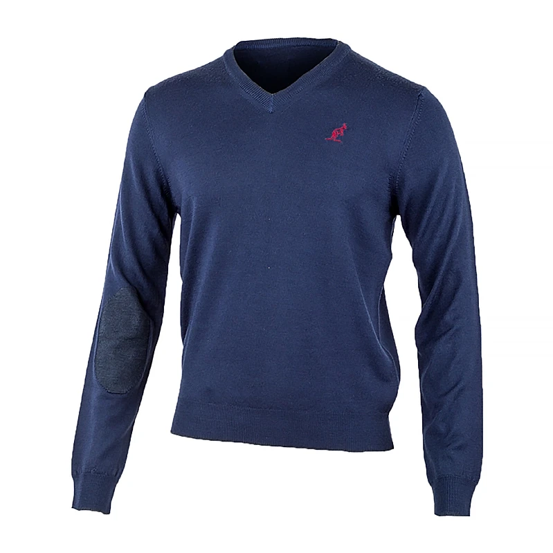 Кофта мужская Australian Sweater Merinos V Neck S Синий (LSUMA0009-402 S)