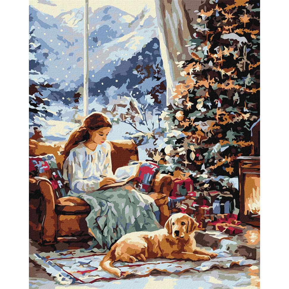 Картина по номерам Ideyka Мгновение спокойствия 40x50 см (KHO8695)