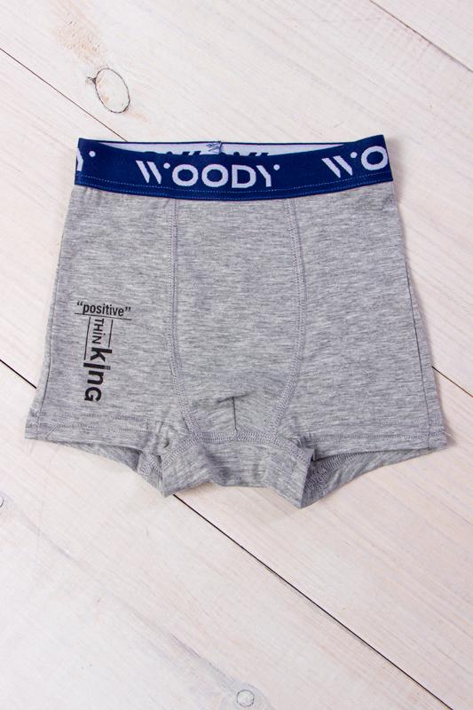 Труси-боксери для хлопчика Носи своє 116 см Сірий (6318-036-33-4-v10)