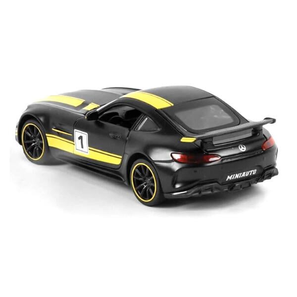 Игрушка машинка Mercedes Benz AMG GTR моделька 1:32 Черный (59527) - фото 3