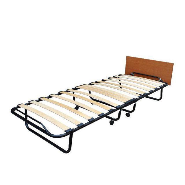 Раскладушка-кровать на ламелях с матрасом Венеция с изголовьем-полочкой 193х77 см (676729102) - фото 3 Раскладушка-кровать на ламелях с матрасом Венеция с изголовьем-полочкой 193х77 см (676729102) - фото 3