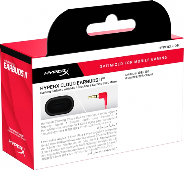 Навушники HyperX Cloud Earbuds II Red (705L8AA) - фото 7