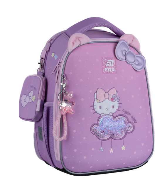 Школьный рюкзак каркасный KITE Education Hello Kitty HK25-555S (4063276197863)
