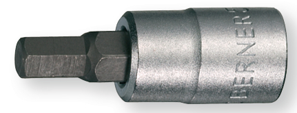 Головка торцева внутрішня 1/4'' 6-ти гранна 6 мм (213136)
