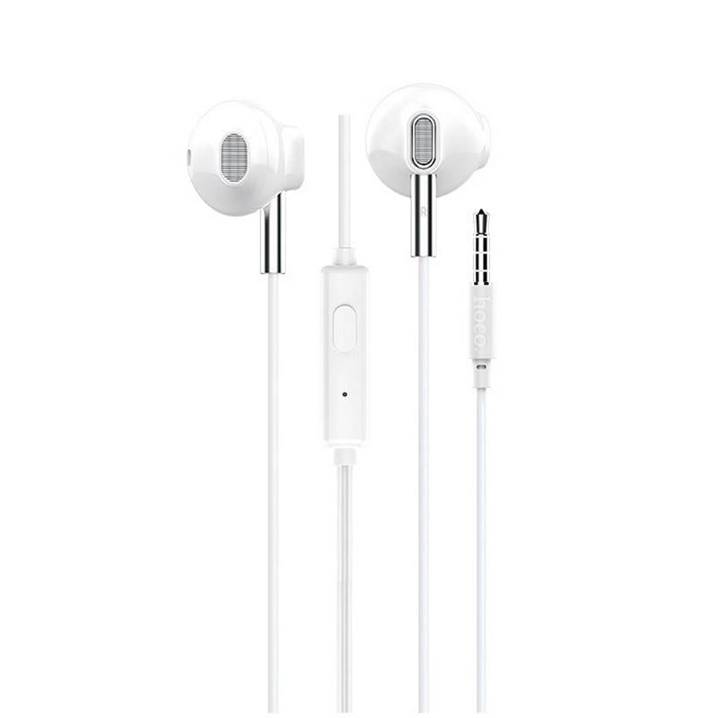 Наушники проводные вкладыши Hoco M57 Sky sound Universal White