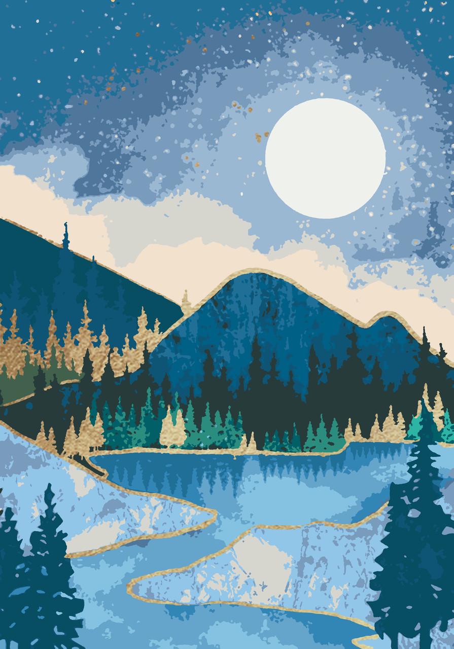 Набор картин по номерам с краской металлик Riviera Blanca Солнечные часы 3 шт. (ITR-012) - фото 4