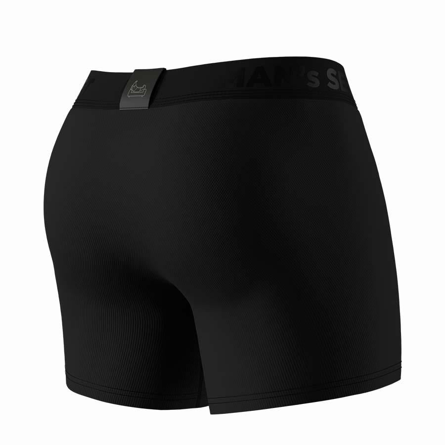 Боксери чоловічі анатомічні MAN's SET Intimate PRO Sport BL180-01 XL Чорний - фото 6 Боксери чоловічі анатомічні MAN's SET Intimate PRO Sport BL180-01 XL Чорний - фото 6