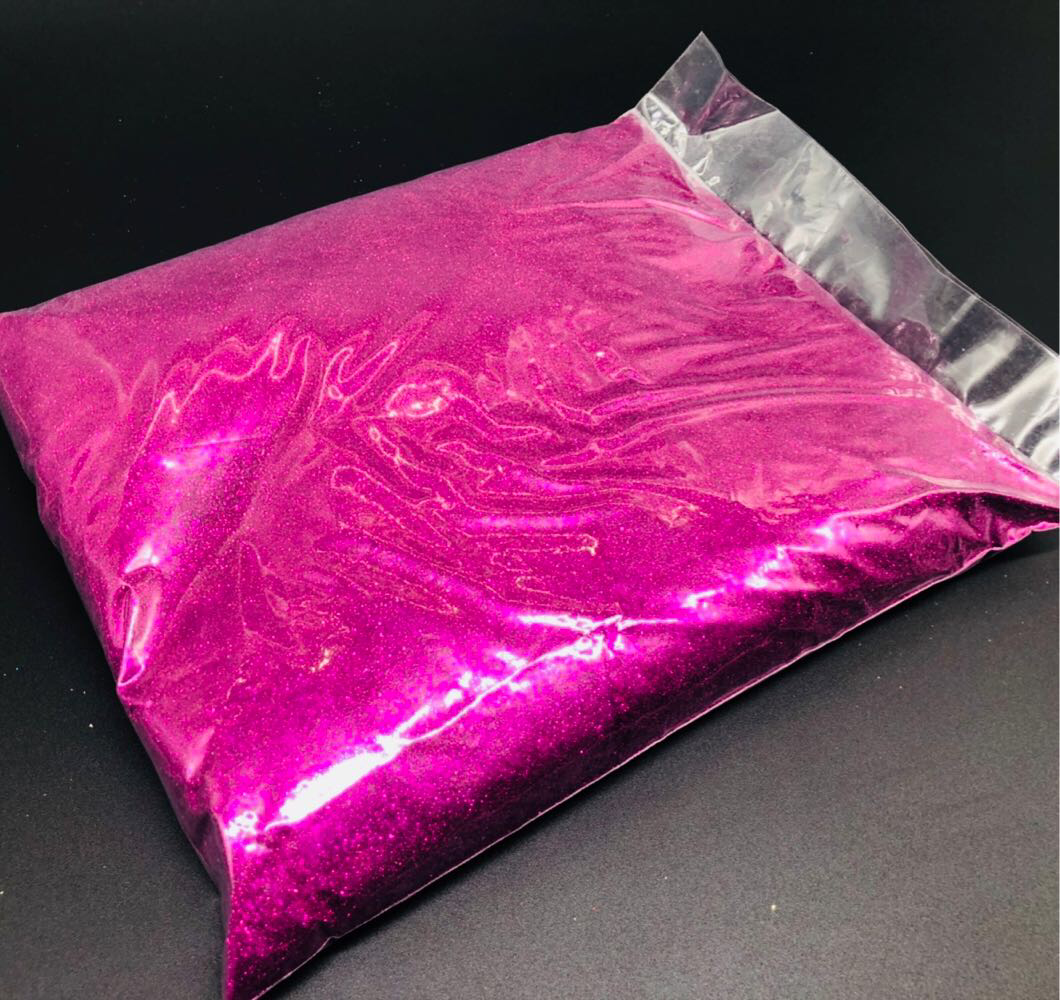 Блестки декоративные глиттер мелкие упаковка 1 кг Малиновый (BL-010)