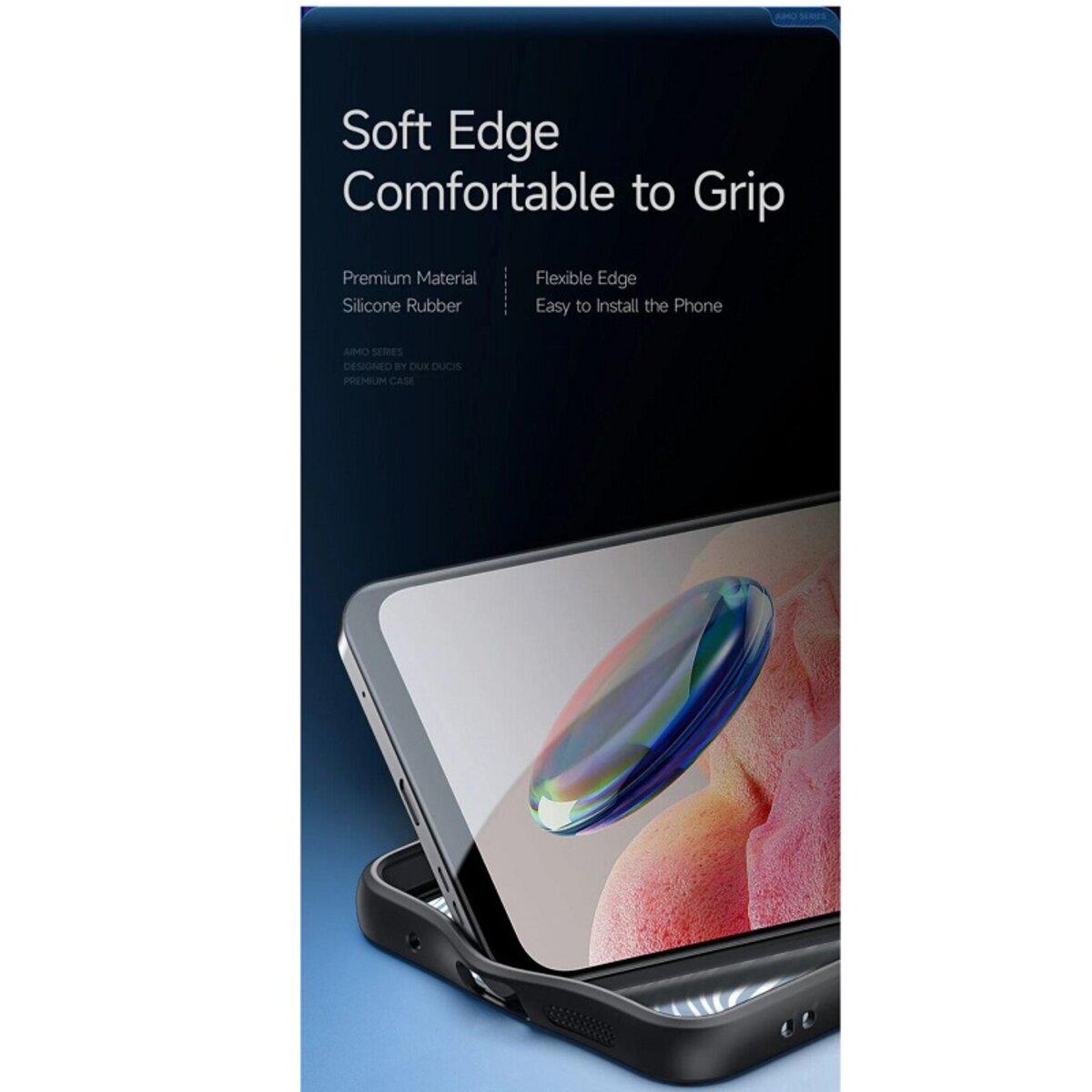 Противоударный чехол для Xiaomi Redmi Note 12 4G DUX DUCIS Aimo / Black - фото 3 Противоударный чехол для Xiaomi Redmi Note 12 4G DUX DUCIS Aimo / Black - фото 3