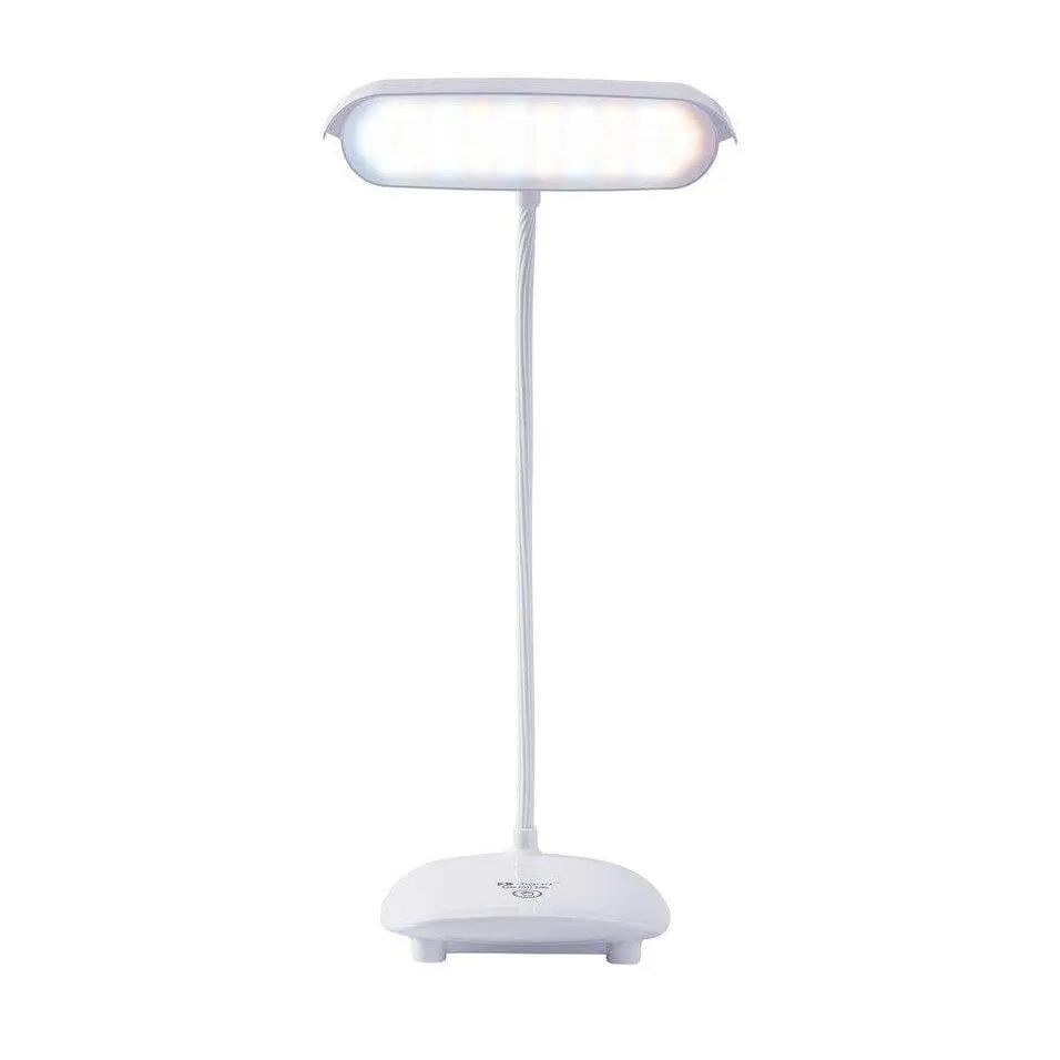 Настольная LED-лампа Valeso с аккумулятором 3000/4000/6000К IP20 1946 WT 8/4W Белый (28689463)