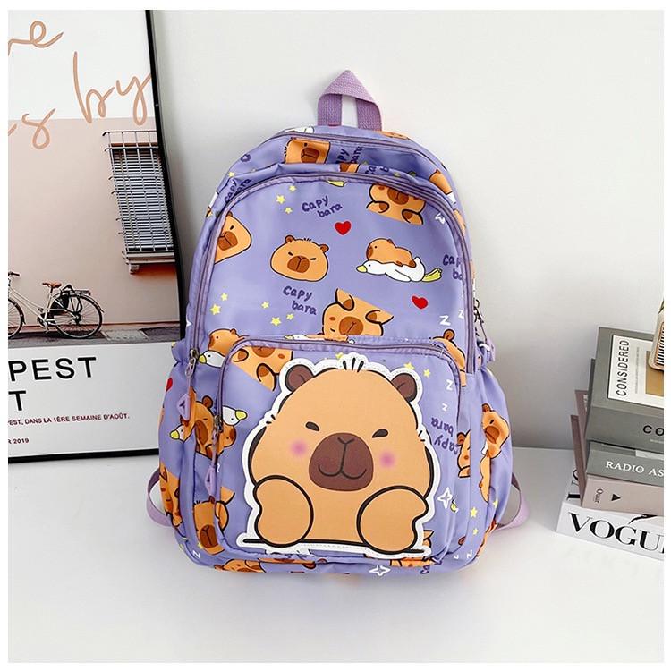 Рюкзак детский Капибара 10496 Фиолетовый (27484797) - фото 1 Рюкзак детский Капибара 10496 Фиолетовый (27484797) - фото 1