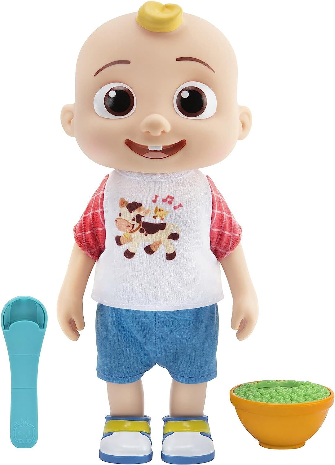 Игрушка интерактивная CoComelon Deluxe Interactive JJ Doll Джей Джей со звуком (12TRTGD)