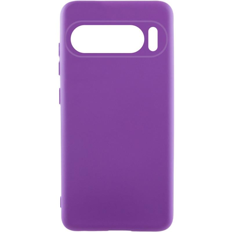 Противоударный чехол Silicone Cover Lakshmi (AA) для Google Pixel 9 Pro XL Фиолетовый / Purple