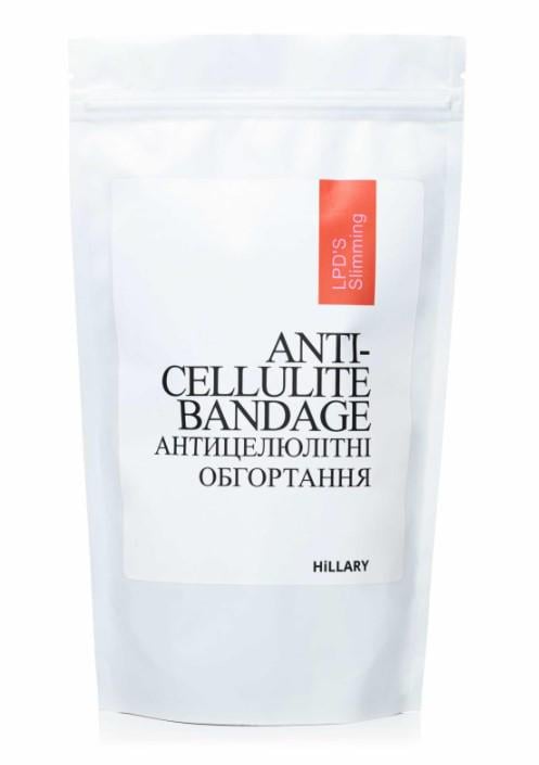Антицеллюлитные липосомальные обертывания Hillary Anti-cellulite Bandage LPD'S Slimming 6 шт. (HI-11-460)