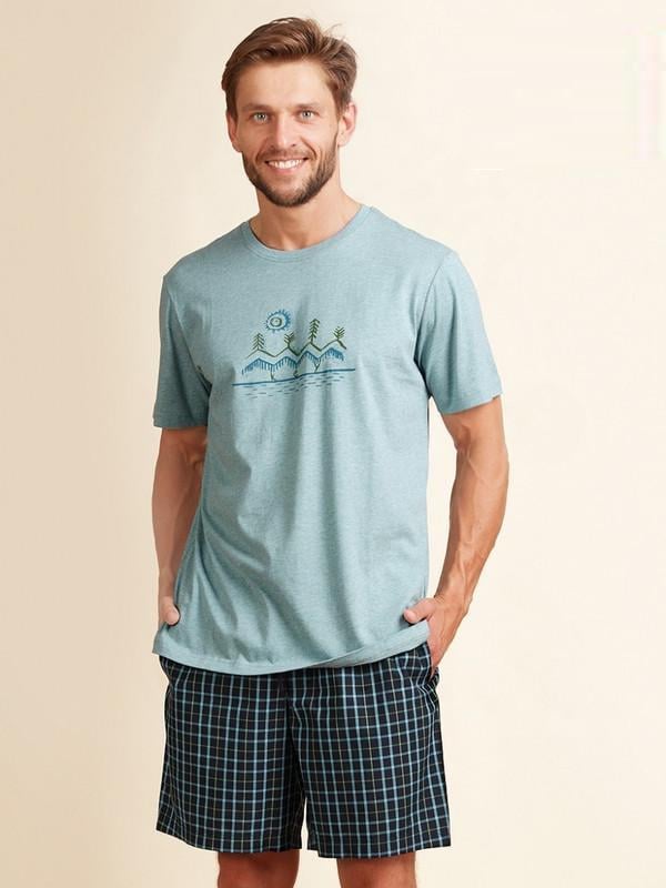 Комплект домашній чоловічий KEY XXL NIE (MNS 404 A22)