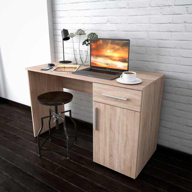 Стол компьютерный Moreli ST-0003 120х50х76 см Дуб Сонома (24084244)