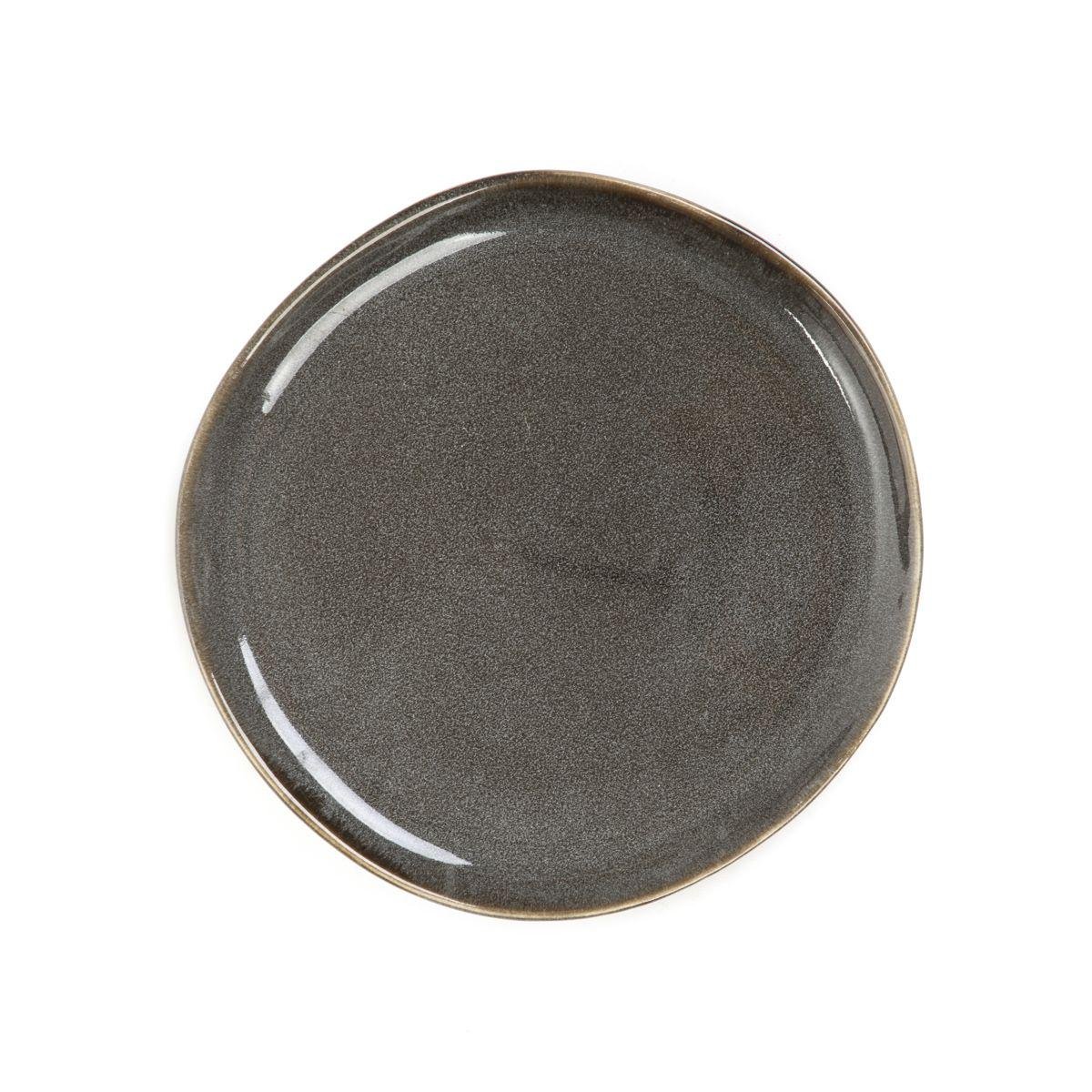 Тарелка десертная Homla MYSTIC 21 см Серый (218726)
