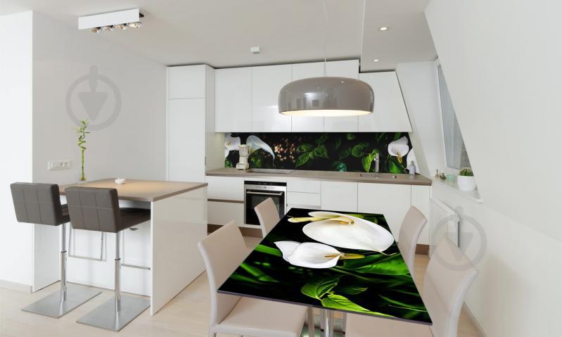 Наклейка виниловая на стол Zatarga «Белые Каллы» 650х1200 мм Z180489/1st Наклейка виниловая на стол Zatarga «Белые Каллы» 650х1200 мм Z180489/1st