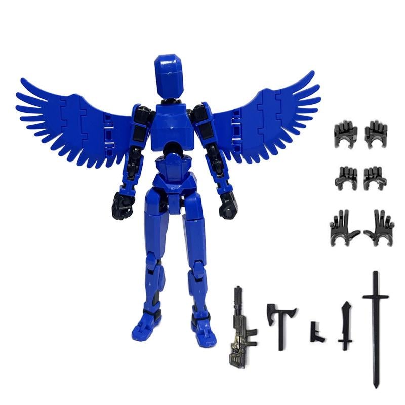 Конструктор детский Dummy Робот Titan 13 Blue Angel подвижная модель 30 дет. (арт EPC15487M)